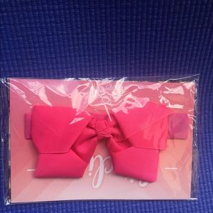 Poppy clips accessories for lularoe.pink bow